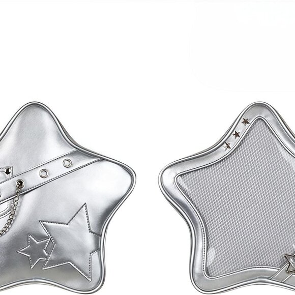 Kawaii Ita Bag Backpack Crossbody Y2K Star Pins Display Compact Purse - Picture 1 of 6